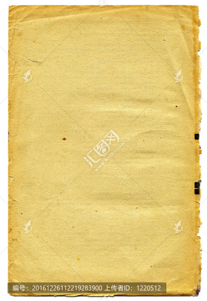 白色背景舊書的一頁