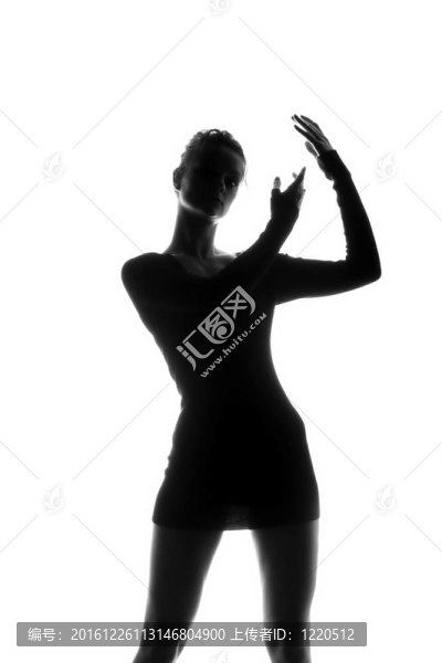 一位美麗年輕女子的輪廓