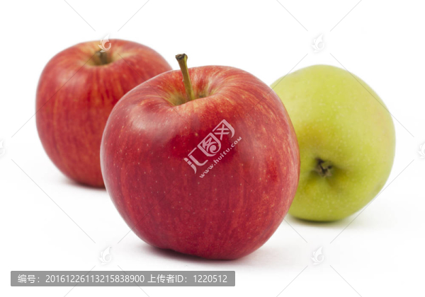 兩個(gè)紅蘋(píng)果和一個(gè)白蘋(píng)果