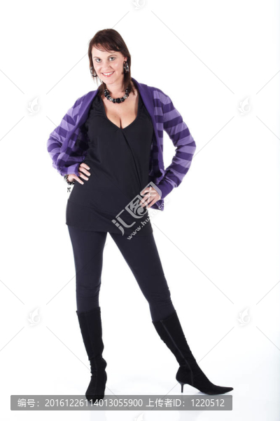 白種成年女人