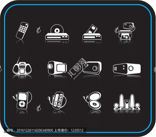 黑白圖標(biāo)