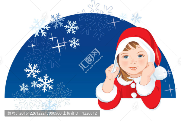 圣誕矮人；雪花；空間