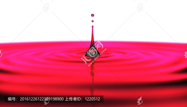 濺白水滴