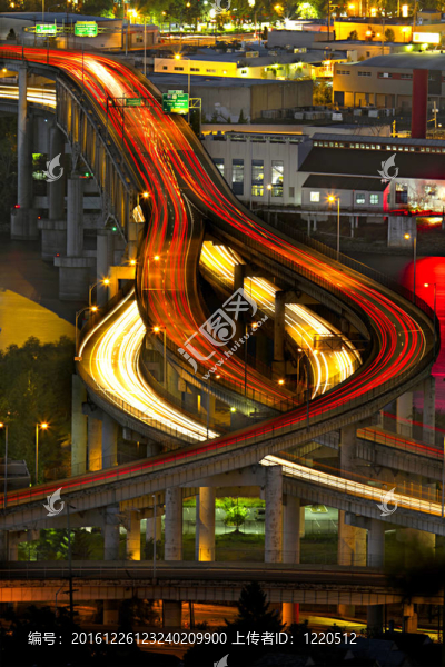 光的痕跡marquam高速公路2