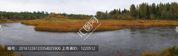 全景景觀與河流