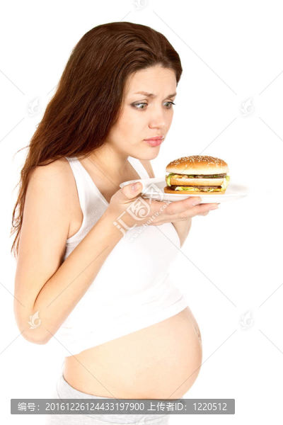 孕婦吃三明治