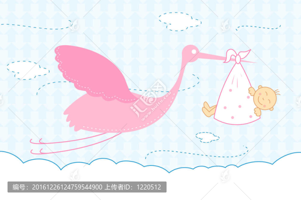 嬰兒到達通知卡