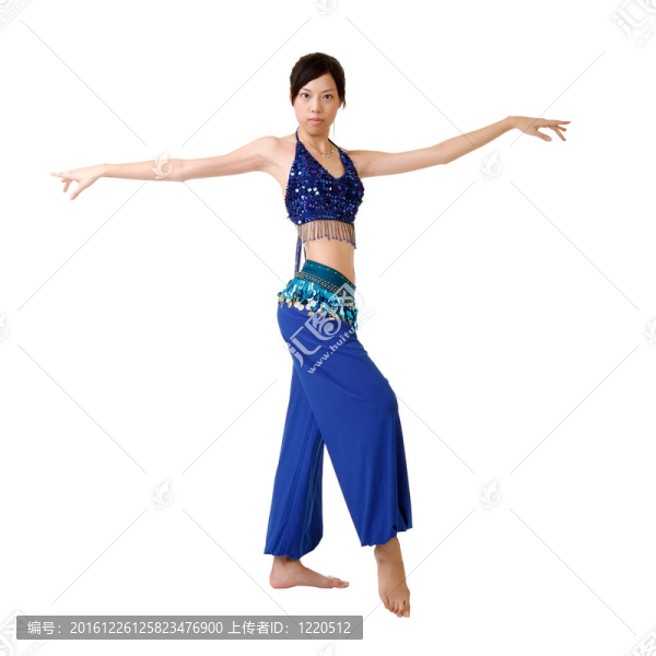 迷人的東方舞者