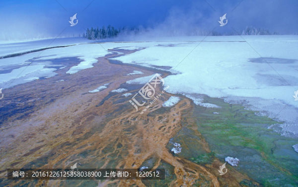 諾里斯gyeser盆地