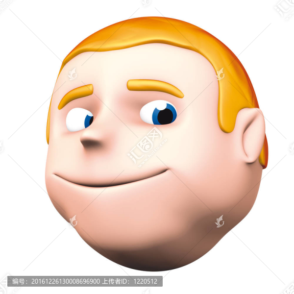 白種人的頭
