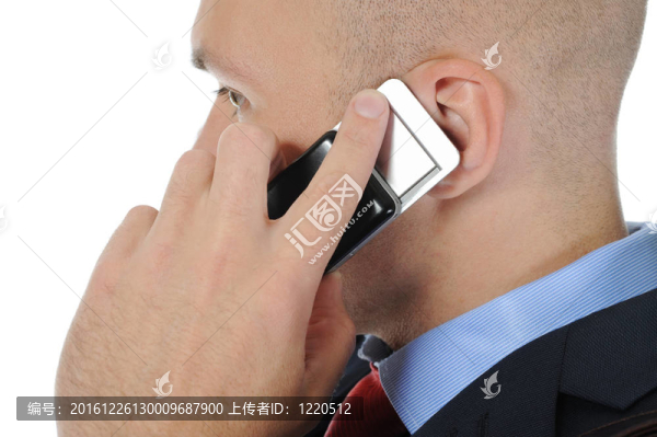 商人在電話里交談