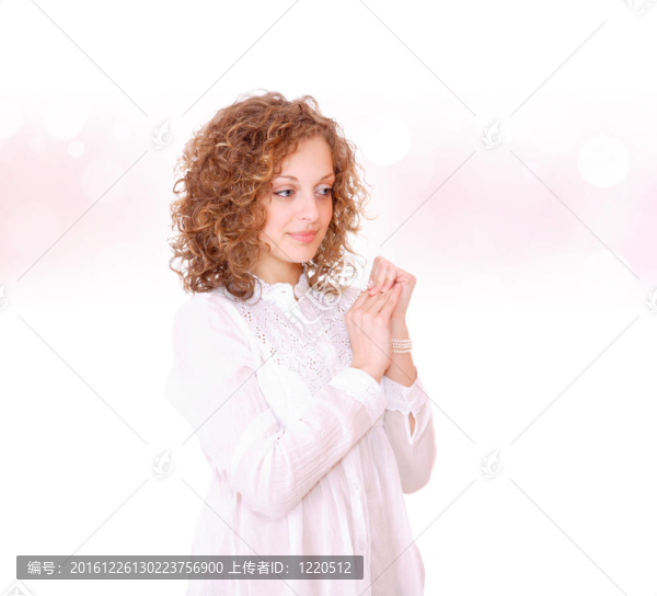 年輕的女人