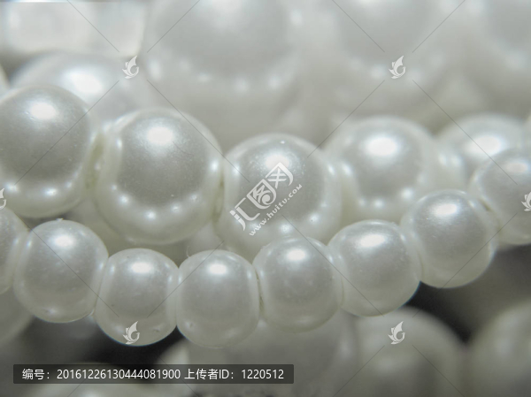 珍珠項(xiàng)鏈宏觀特寫