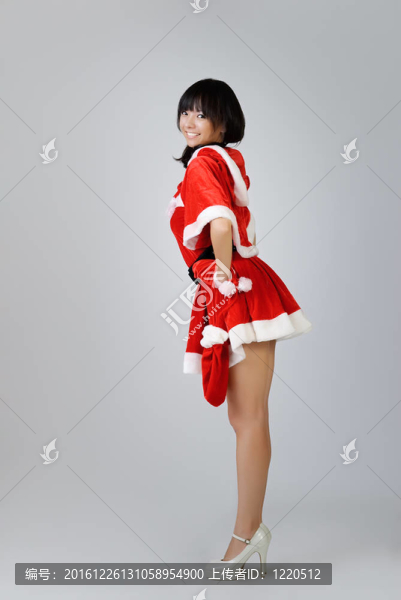 性感圣誕女郎