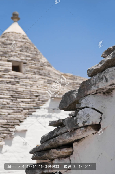 Trullo。阿爾貝羅貝洛。Apulia。