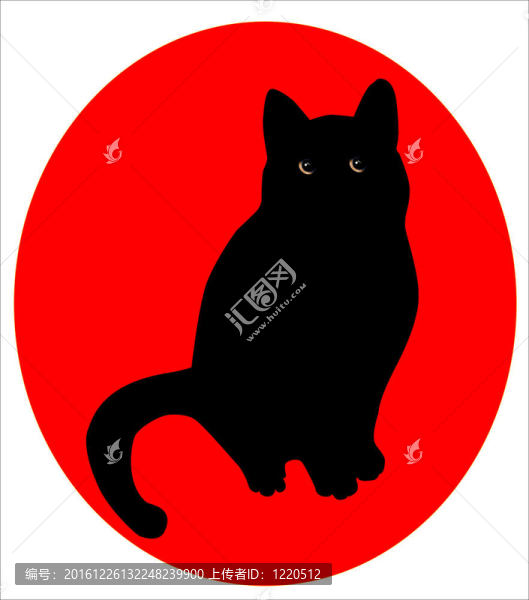 黑貓紅