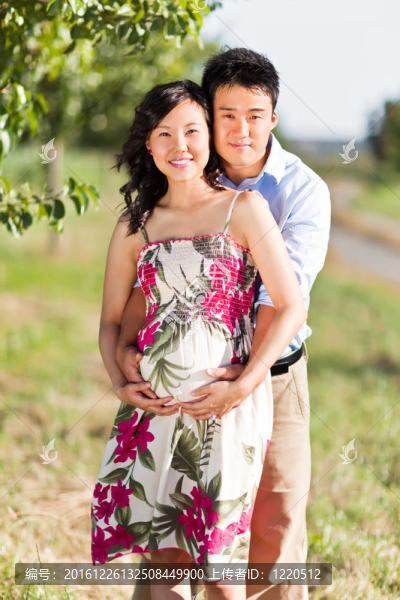懷孕的夫婦