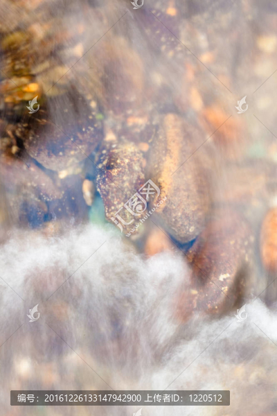 巖石河床水流