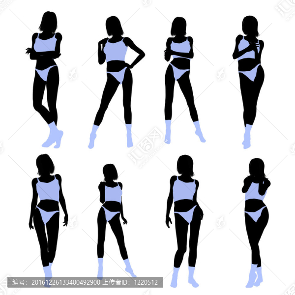 女人內(nèi)衣的輪廓