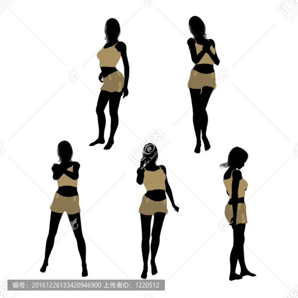 女人內(nèi)衣的輪廓