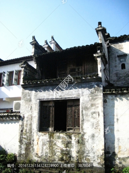 江西李坑,徽派建筑
