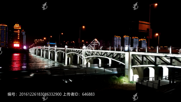 吉林,江城,夜景