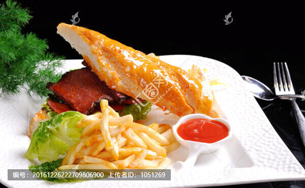 特級牛肉三明治