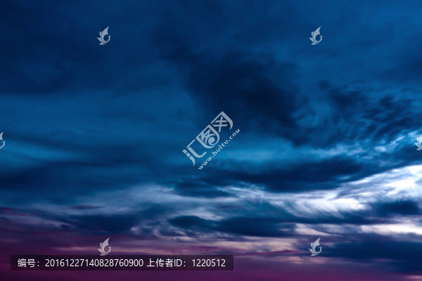 黃昏的天空