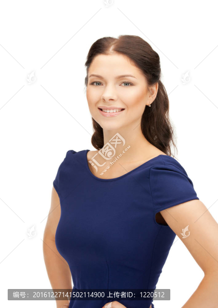快樂微笑的女人