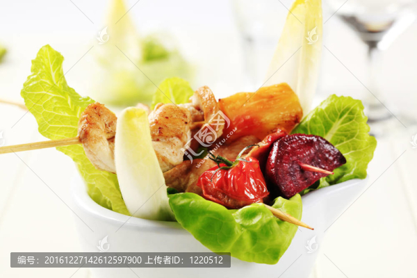 烤雞肉串