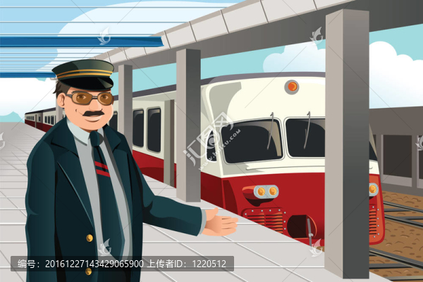 列車員
