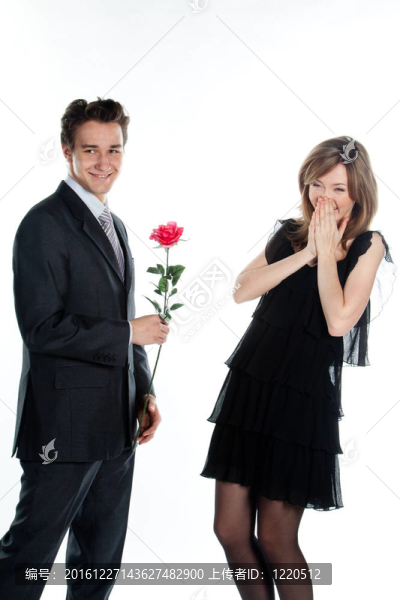 男人給女人花