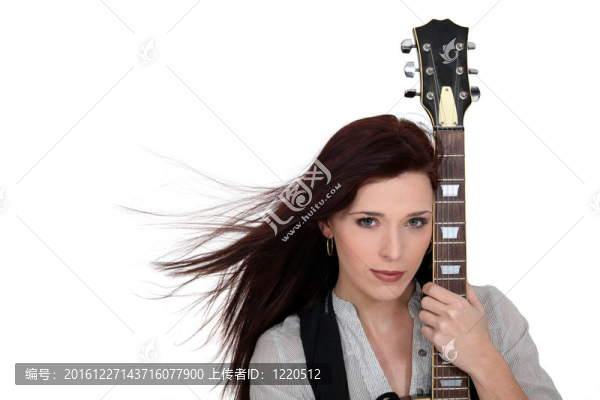 女吉他手
