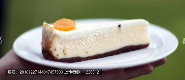 具有一流的香草豆莢和軟奶油奶酪蛋糕