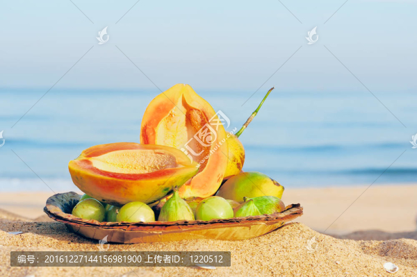 新鮮的水果