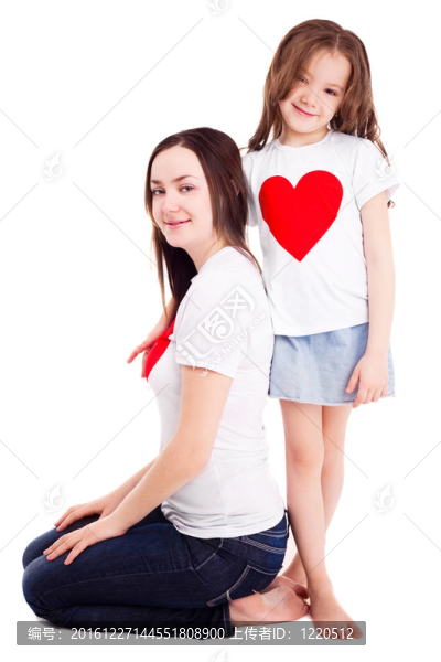 母親和女兒