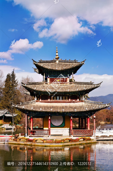 黑龍灘云南省湖景塔