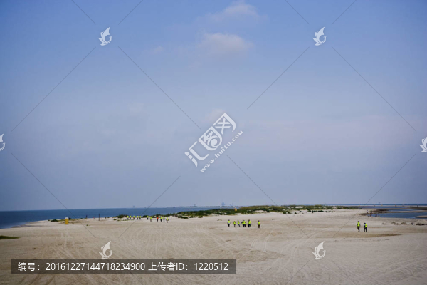 油污清理船員；墨西哥灣沿岸