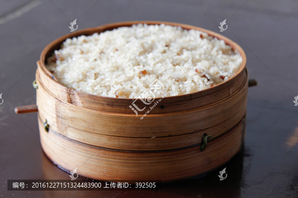 竹籠蒸飯
