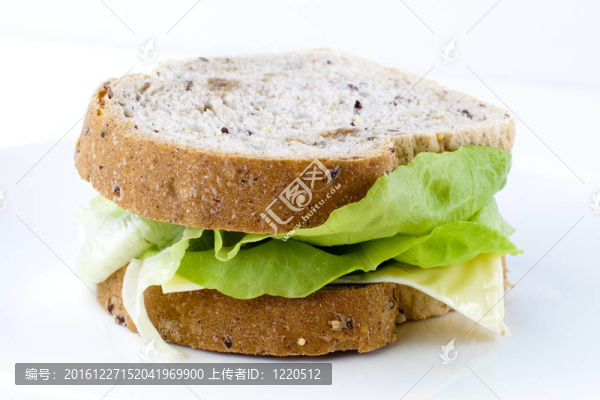 素食奶酪三明治