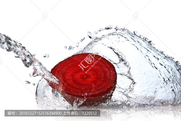 紅甜菜與白水隔離