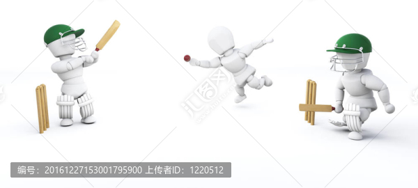 男人玩板球