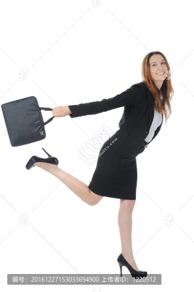 年輕的女商人
