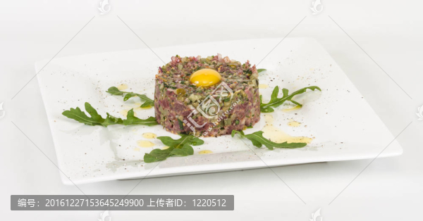 韃靼牛排和雞蛋