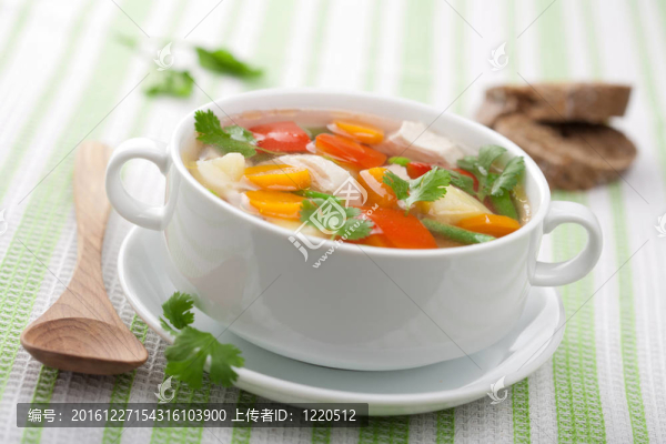 蔬菜雞湯