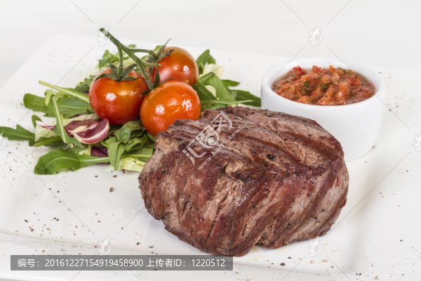 白扒牛排