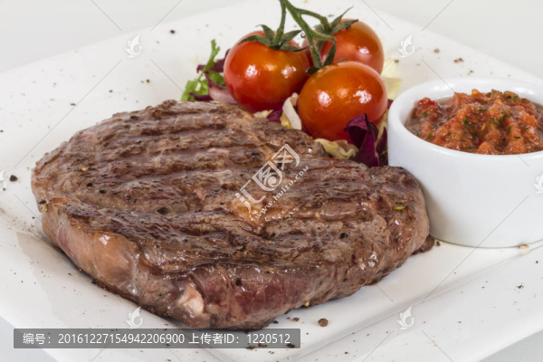 白扒牛排