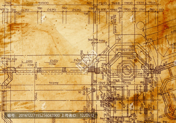 老式建筑圖紙