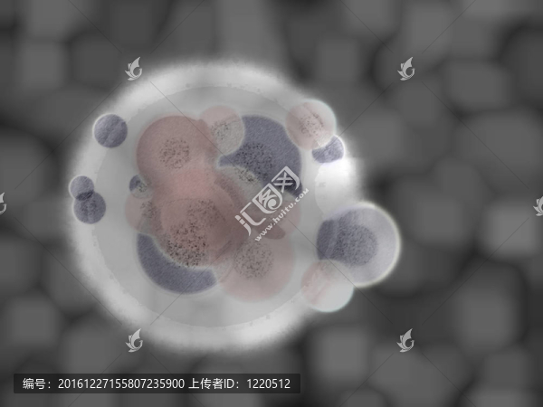 3D有機(jī)細(xì)胞身體物質(zhì)醫(yī)學(xué)插圖