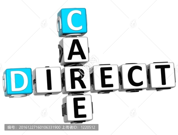 3D直接護(hù)理縱橫的文字